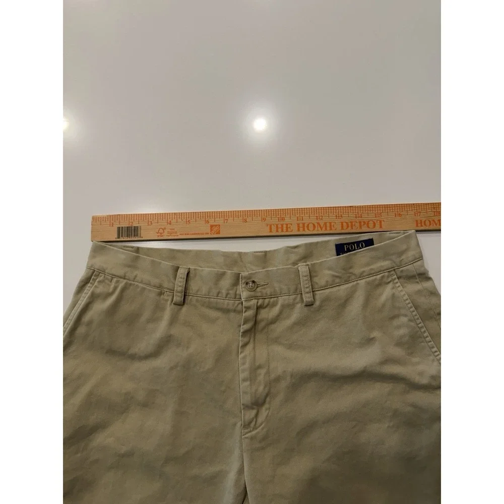 Polo Ralph Lauren Classic Fit 9in Chino Shorts Khaki Mens 34